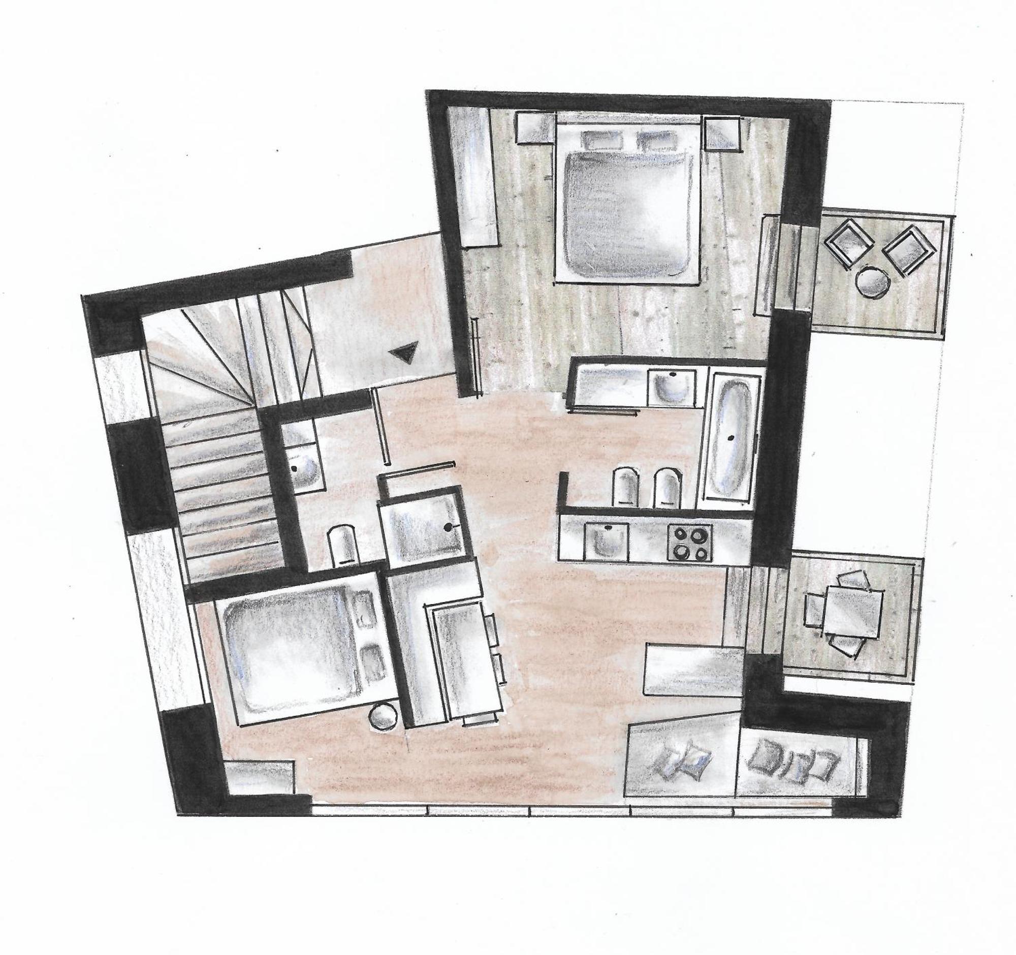 Ansitz Grustdorf Apartment *